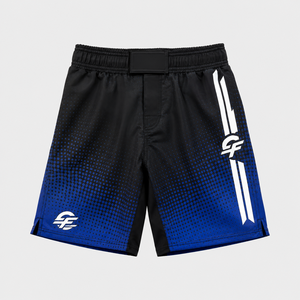 Pantalones Cortos de Compresión RISE para Hombre, para Boxeo, MMA, Grappling, con Logotipo Frontal, 100% Poliéster, 220g, Duraderos, para Adultos, OEM, Venta al Por Mayor - Product Image 1