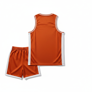 Camiseta de Baloncesto de Alta Calidad Personalizable, Transpirable, 100% Poliéster, para Niños, de Verano, de Secado Rápido, de Malla, sin Mangas, Ajuste Atlético, Cierre Frontal - Product Image 5