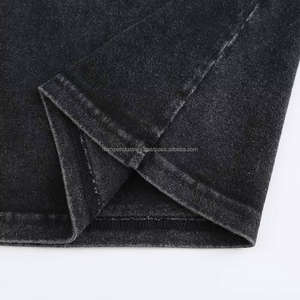 T-shirt personnalisé pour homme, effet délavé, streetwear, hip hop, 100% coton, avec logo, surdimensionné, vintage - Product Image 5