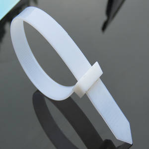 100 पीसी ब्लैक ज़िप संबंध पुनः प्रयोज्य 6 इंच भारी शुल्क नायलॉन ज़िप संबंध बाहरी रेबल प्लास्टिक टाई छोटे आकार को लपेटता है - Product Image 6