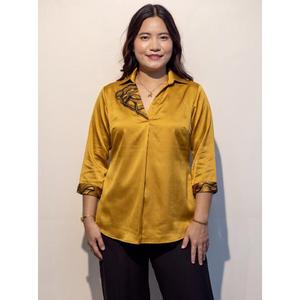 <b>Smart</b> Women Cotton Casual Shirt with Full Sleeves and Comfortable Fit Buy Direct From Supplier - Product Image 1