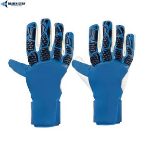 Gants de gardien de but de qualité supérieure, respirants, fermeture à boucle, paume en latex à forte adhérence, protection des doigts et du pouce pour les professionnels - Product Image 4