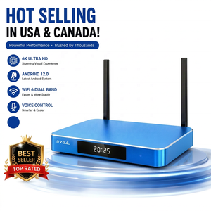 S7MAX Original Quad Core, TV Box Android con Resolución 6K, Nuevo, Sin Abrir, Paquete Original, Disponible para Venta al Por Mayor - Product Image 2