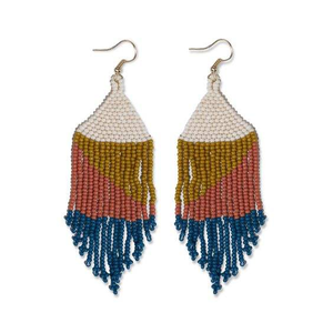 Pendientes Colgantes Hechos a Mano con Diseño Superior, Cuentas Tubulares y Borlas de Ojo Turco, Bordados a Mano para Mujer/Señoras por MD HANDICRAFTS - Product Image 6