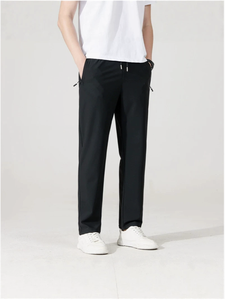 High Quality <b>Baggy</b> Sweatpants <b>Men</b> Gym Joggers Heavyweight Cotton <b>Men's</b> Curved Wide Leg Sweatpants Casual Loose Draped <b>Trousers</b> - Product Image 6