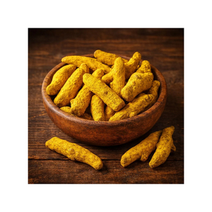 Venta al por mayor directa de fábrica: Cúrcuma orgánica de alta calidad, color amarillo intenso, especias tradicionales, suministro directo de origen. - Product Image 1