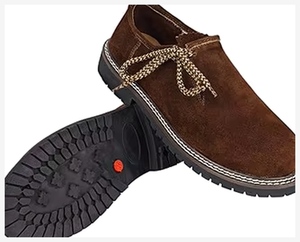 Zapatos Casuales de Hombre de Cuero Genuino Marrón de Diseño, Ligeros y Cómodos, con Cordones, para Caminar, con Estilo Moderno - Product Image 1