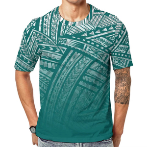 Camisa Hawaiana Polinesia Personalizada, Estilo Veraniego Premium para la Playa, Estética Clásica Isleña - Product Image 4