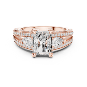 Anillo de Compromiso Aries Jewel con Diamante de Laboratorio de 2 Quilates, Corte Radiante, E VS1, Oro Amarillo de 14K, Certificado IGI, para Bodas y Aniversarios - Product Image 5