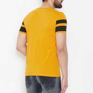 T-shirt de sport pour homme en polyester/coton, nouvelle collection, tissu de qualité supérieure, style décontracté imprimé, logo personnalisé, séchage rapide, vente en gros - Product Image 5
