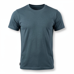 เสื้อยืดแขนสั้นผ้าฝ้ายถัก 100% ทรงปกติ สีดำและสีขาวล้วน น้ำหนัก 210 กรัม ทรงหลวมไหล่ตก พร้อมโลโก้ด้านหน้า - Product Image 3