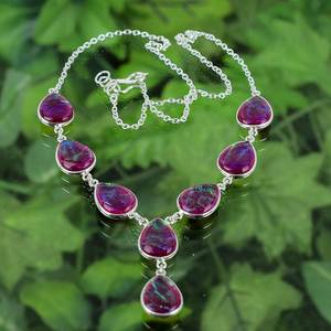 Collier en argent sterling 925 avec opale de feu rose, bijoux en pierres précieuses faits à la main, cadeau pour femmes, fiançailles, anniversaire, pendentif raffiné - Product Image 3