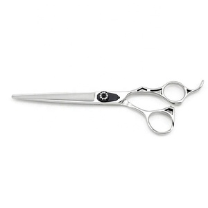 Tijeras de Peluquería Profesionales de Acero Inoxidable con Diseño y Logotipo Personalizados, con Reposamanos Fijo, Ligeras y de Alta Calidad - Product Image 6