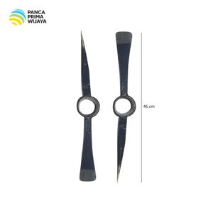 Tête de pioche en acier au carbone de haute qualité, tête de pioche robuste pour l'agriculture, l'exploitation minière, le creusement, l'outillage de jardinage, OEM - Product Image 3
