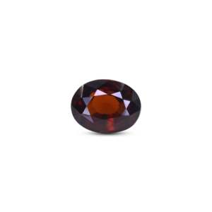 Handcrafted 12.6 Ct Natural Hessonite Gomed Oval Cut Loose Gemstone for Jewelry - Product Image 1