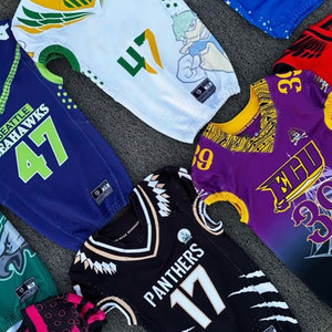 Uniformes de Fútbol Americano Destacados, Ropa Deportiva, Camisetas Personalizadas por Sublimación, Tela Twill, para Jóvenes y Adultos, Listas para el Día del Partido, Bordadas - Product Image 2