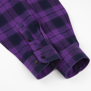 Chemises en flanelle de laine chaudes à motifs floraux pour hommes - Product Image 2