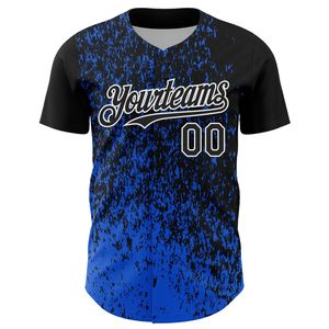 OEM/ODM Custom Heat-Transfer Printed 100% Polyester Baseball Jersey Breathable Fabric Unisex Design Crew Neck Short Sleeves - Product Image 4
