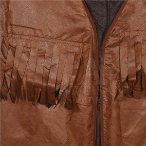 Chaleco de cuero con logotipo personalizado, de buena calidad, ligero, extragrande, hecho en Pakistán, en stock. - Product Image 6