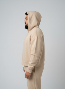 High Quality Pullover 400 Gsm Oversized Hoodie Custom logo Blank Unisex Blank Heavyweight Mens Hoodies - Product Image 3