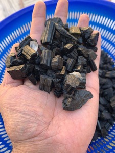 Turmalina Negra Natural al por Mayor, Piedra en Bruto de Alta Calidad, Cristal Crudo, Gema Curativa, Muestra Mineral a Granel para Joyería - Product Image 2