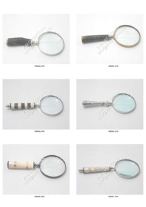 Lupa para leer libro periódico portátil Handhold lupa personalizada espejo ojo lente de bucle - Product Image 2