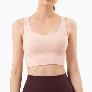 Sujetador Deportivo a Prueba de Impactos para Mujer, Venta al Por Mayor, Top Corto de Alto Rendimiento para Gimnasio - Product Image 2