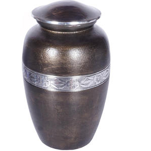 Urnes funéraires modernes en laiton fait main - Contenants de stockage de cendres de haute qualité pour la décoration intérieure - Product Image 4