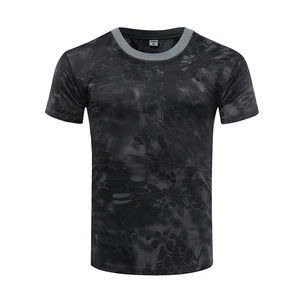 Camiseta de Camuflaje 3D para Hombre, Moda Casual para Exteriores, Cuello Redondo, Manga Corta, Verano, Deportes al Aire Libre - Product Image 2
