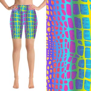 Shorts de Yoga de Cintura Alta para Mujer, Personalizados al por Mayor, con Bolsillo para Teléfono, Elásticos, Compresivos, para Fitness - Product Image 4