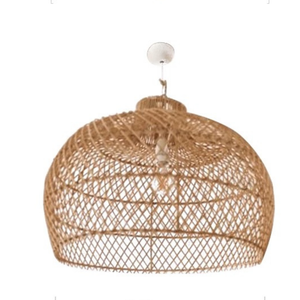 Trendy Rattan Pendant <b>Light</b> Bohemian Wicker Straw Nordic Chandelier Industrial Eco-friendly Lampshade for Living Room & Bedroom - Product Image 3
