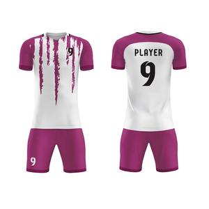 Uniforme de Fútbol para Hombre de Alta Calidad, Secado Rápido, Transpirable, con Serigrafía, Servicio OEM Personalizado, Manga Corta, Cuello Redondo - Product Image 5