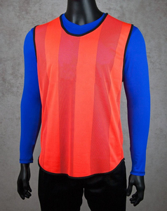 Men's Breathable Mesh Football <b>Bibs</b> Color Blocked Green Blue Sports <b>Training</b> Vest Adult Long Sleeve Top - Product Image 6