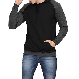 Sweat à capuche pour homme en coton mélangé, épais, coupe ample, 100 % molleton, coupe-vent, vente en gros - Product Image 5