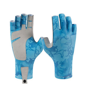 Gants de pêche légers à séchage rapide avec une coupe confortable, un tissu doux et une paume renforcée antidérapante - Product Image 1