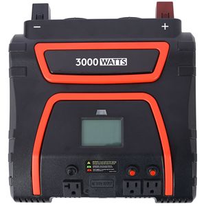 Inverter di Potenza da 3000 Watt con Display LED, Onda Sinusoidale Modificata per Auto, Camion, Barche, Cantieri - Fonte di Alimentazione AC Portatile, Alternative alla Rete Elettrica - Product Image 5