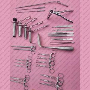 Juego de instrumentos quirúrgicos rectales de 45 piezas, kit quirúrgico de proctología de acero inoxidable, juego de instrumentos quirúrgicos anorrectales y colorectales - Product Image 2