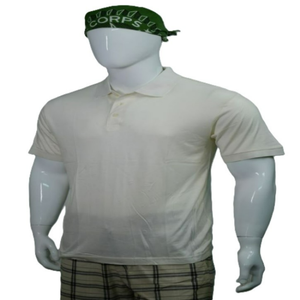 Camiseta Blanca con Cuello en V para Hombre, 100% Algodón Orgánico, Ecológica, Antiarrugas, Personalizable al por Mayor, Estilo Oversize - Product Image 1