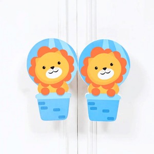 Handmade Cute Lion Shape Modern <b>Wood</b> Door Handle lion Shape for <b>Kids</b> Room Drawer Handles Cupboard Modern Design and Handles - Product Image 6