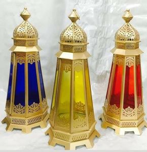 Traditional Iron Color <b>Glass</b> <b>Lantern</b> Unique Design Mini Color <b>Glass</b> <b>Lantern</b> Decorative <b>Glass</b> <b>Lantern</b> Vintage <b>Glass</b> <b>Lantern</b> - Product Image 3