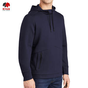 Sudaderas con Logotipo Personalizado para Hombre, 100% Algodón, Forro Polar Transpirable, Diseño ODM OEM de Invierno, Color Sólido - Product Image 2