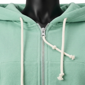 High Quality Women's Long Sleeve <b>Zipper</b> Hooded Crop <b>Top</b> Breathable Gym Custom Logo Crop <b>Top</b> Hoodies - Product Image 6