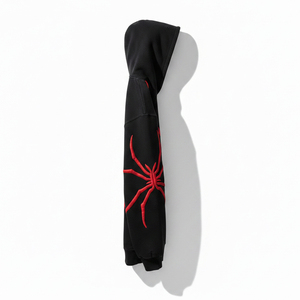 Sudadera con Capucha OEM ODM con Pedrería para Hombre, Chándal Personalizado con Logo, Fabricante de Ropa Urbana de Forro Polar Grueso al por Mayor - Product Image 1
