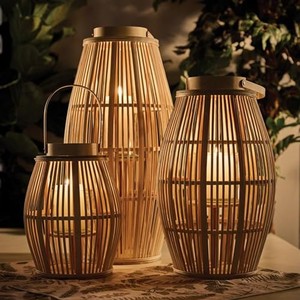 Handcrafted Bamboo Eco-Certified Decorative <b>Lantern</b> - Wholesale Natural Bamboo - Product Image 4