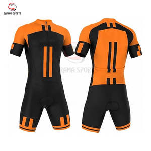 Trajes de Ciclismo para Hombre, Personalizables, Duraderos, de Secado Rápido, Trajes de Triatlón, Ropa Transpirable, Fabricantes OEM - Product Image 1