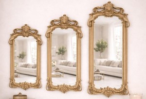 Espejos de Pared Royal Collection Mink: Marco de Resina de Lujo - Product Image 2
