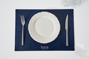 Customized Genuine Leather Placemat Set Heat Proof Waterproof Real Leather Dining Runner With Gift Box LPM-0177 - Product Image 3