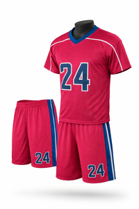 Conjunto de camiseta y pantalones cortos de lacrosse personalizados al por mayor, que absorben la humedad, ligeros, para entrenamiento y partidos, uniforme de marca privada - Product Image 5