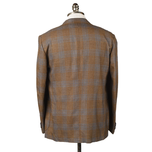Blazer Homme Style Fraternité de Haute Qualité en Laine Mérinos à Carreaux, Simple Boutonnage, Revers Cranté, Veste de Costume Décontractée Personnalisée - Product Image 3