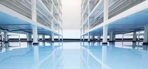 Service de peinture époxy pour sols de salle blanche industrielle, revêtement de sol époxy haute brillance sans poussière - Product Image 4